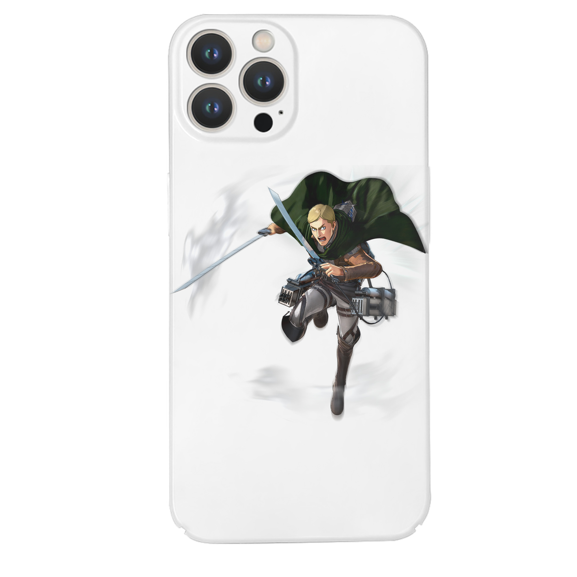 （画像用） 進撃の巨人 エルヴィン・スミス Attack on Titan Erwin Smith 【iPhone 14シリーズ対応】ハードケース